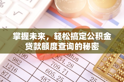 长沙掌握未来，轻松搞定公积金贷款额度查询的秘密